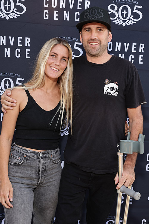 Ry Cleveland and Ryan “R-Dog” Howard at the 805 Beer film Convergence premiere