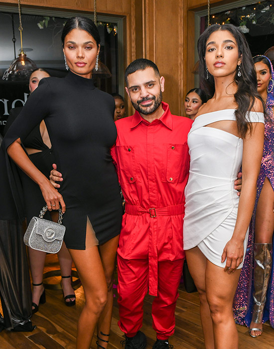 Michael Costello Exclusive Revolve Collection Dinner at Ambra during NYFW