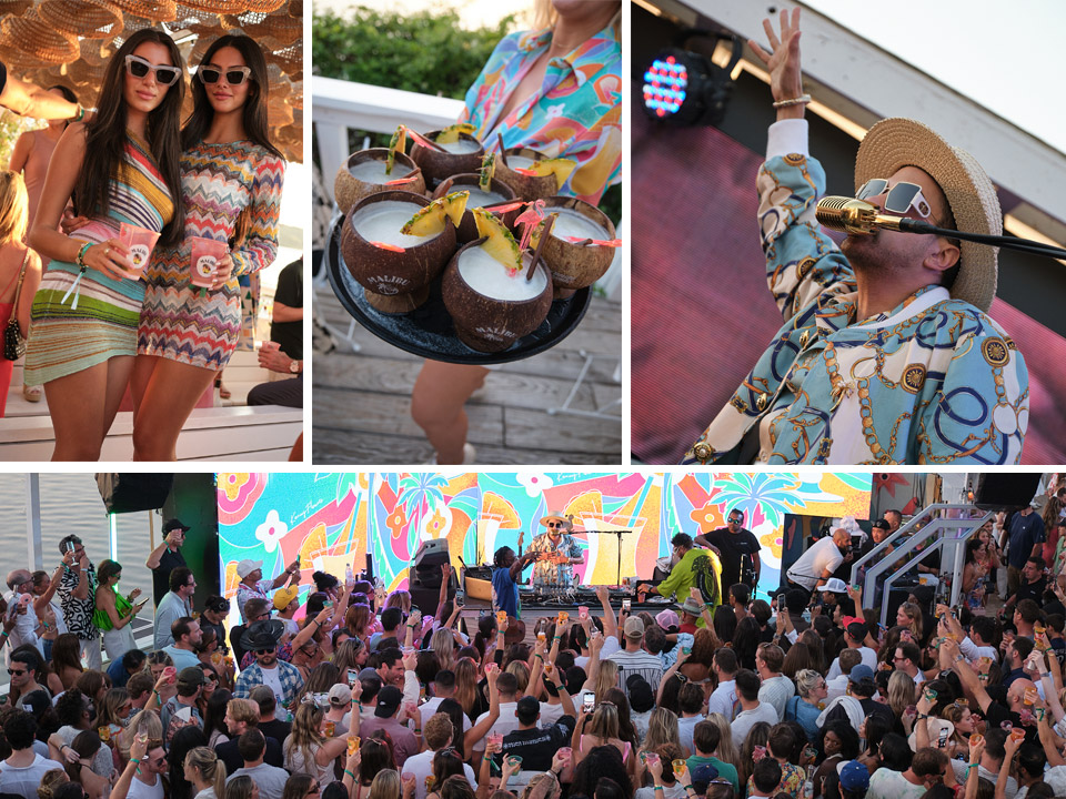 DJ Cassidy, Shaggy and Wyclef Jean perform at The Surf Lodge in Montauk over Labor Day weekend for a summer celebration with MALIBU rum.